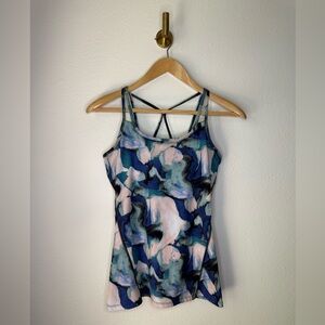 Gaiam Tankini Swim Top size S